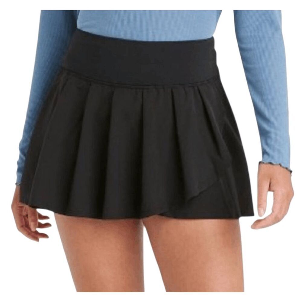JOY LAB Hi-Rise Pleated Skort Size Med